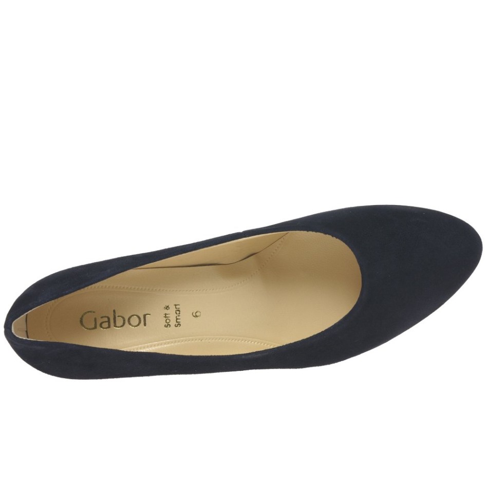 Escarpins Pour Dames Edina Gabor | Daim Atlantique Exclusif